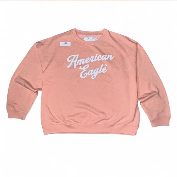 American Eagle Outfitters Peach Sweatshirt - Picture 5 of 5